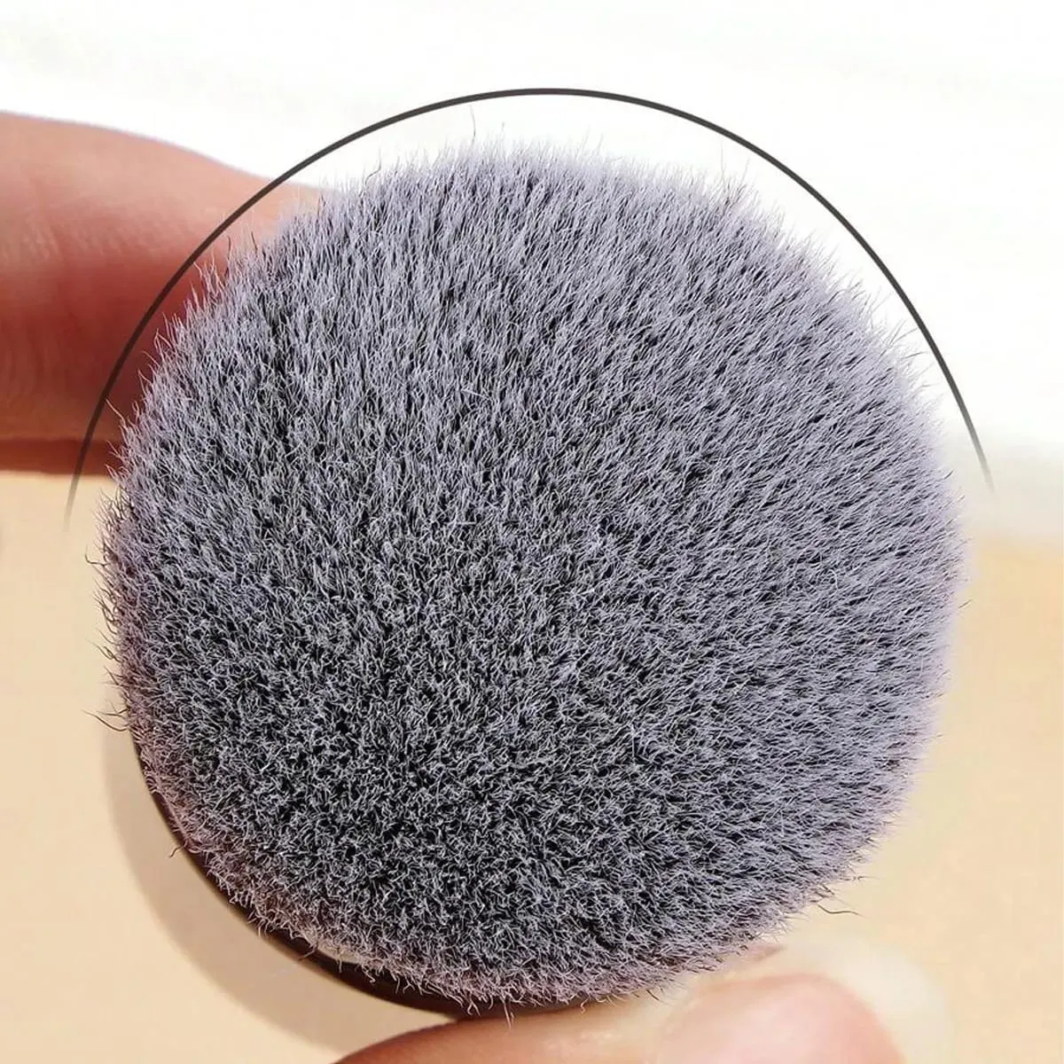1pcs Retractable Blush Brush Kabuki Foundation Brush Soft Fluffy Powder Contour Makeup Brushes Portable Makeup Tools