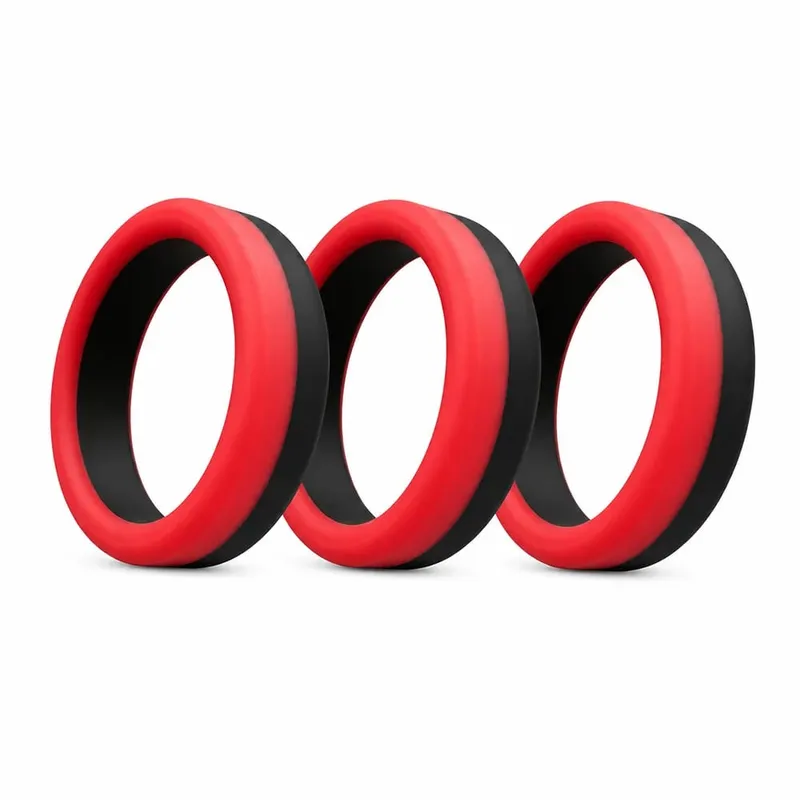 Silicone Penis Ring Cock Ring Erection Ring Delay Ejaculation Fixed Stamina Enhancer Sex Toys Adult Male Couples Long Lasting