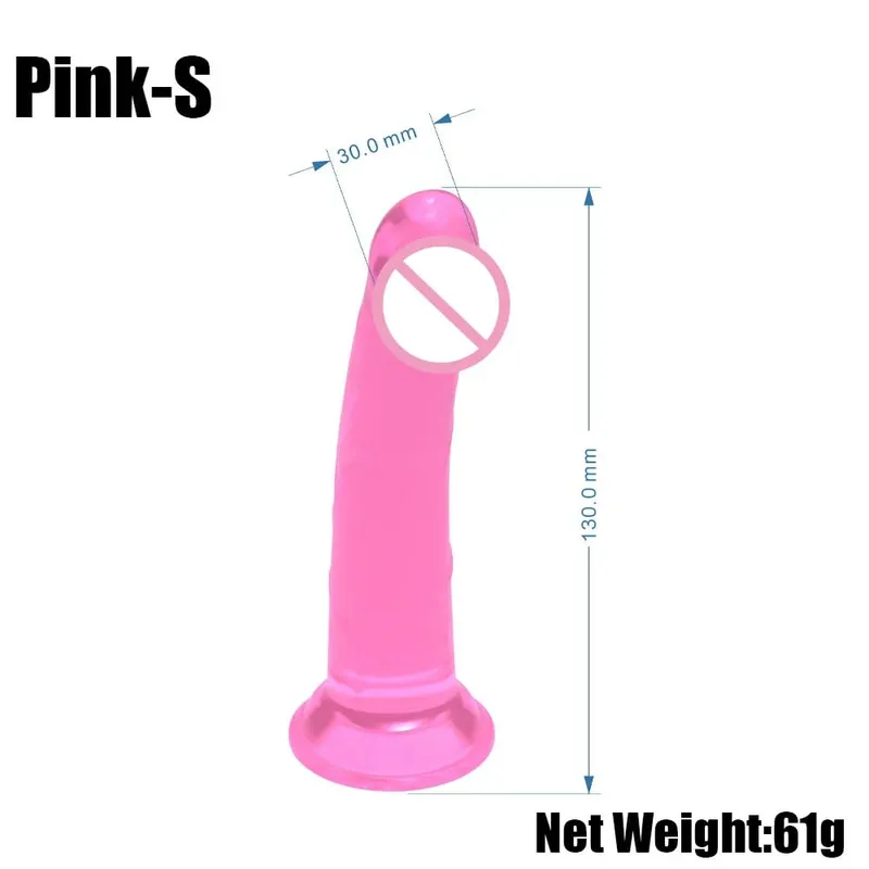 Güçlü Vantuz Tabanı ile Gerçekçi Mor Anal Yapay Penis Butt Plug Jöle Seks Oyuncak Eller Serbest Anal için Çoklu Boyutlarda Oynamak için — image 15