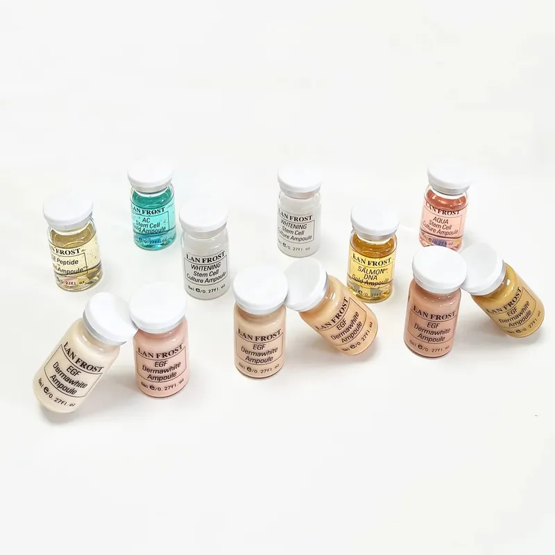 8ml BB Cream Hyaluronic Acid Facial Glow Serum Ampoule Essence Peptide Moisturizing Foundation Skin Rejuvenation Face Care — image 9