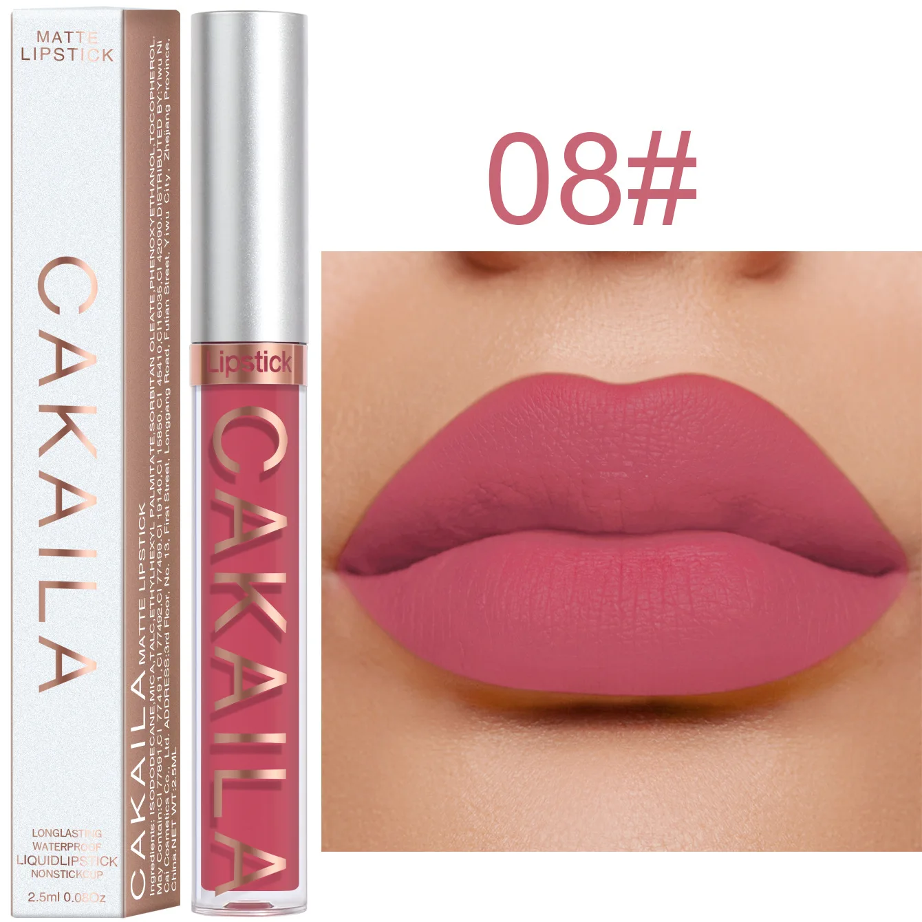 Matte Velvet Lipstick 18 Colors Lip Gloss Long Lasting Non-marking Sexy Waterproof Liquid Lipsticks Lip Makeup Cosmetic
