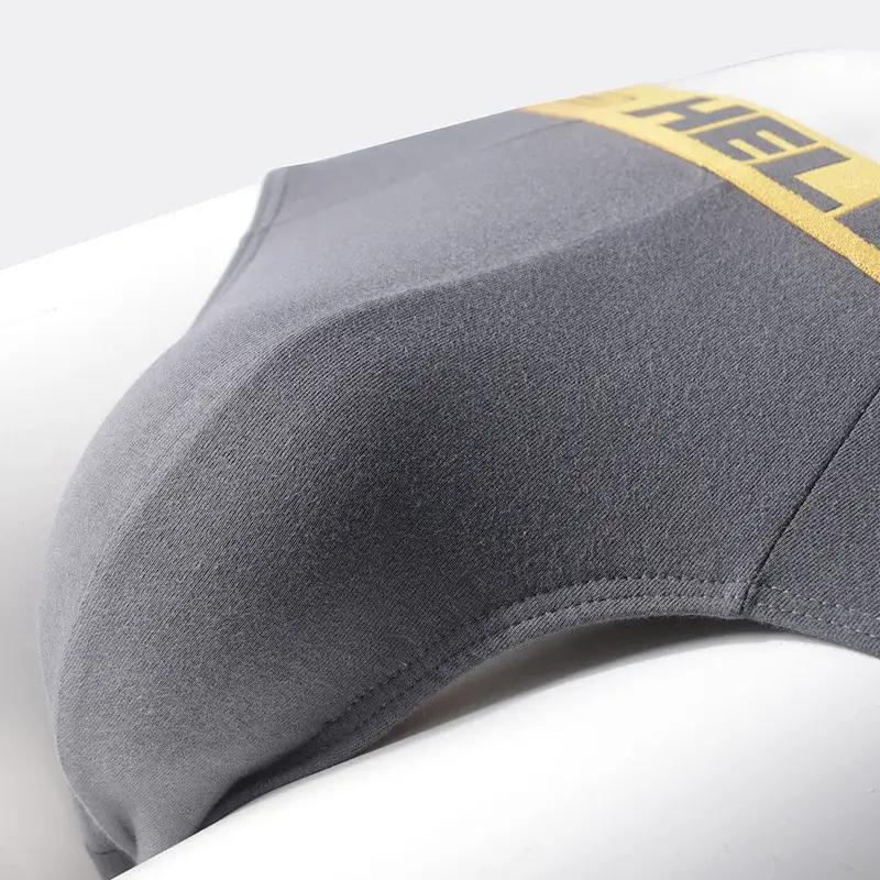 5Pcs/Men's Underwear High-quality Pure Cotton Sexy Triangular Shorts Men's Briefs Breathable Elastic Underpants Large Size L-5XL