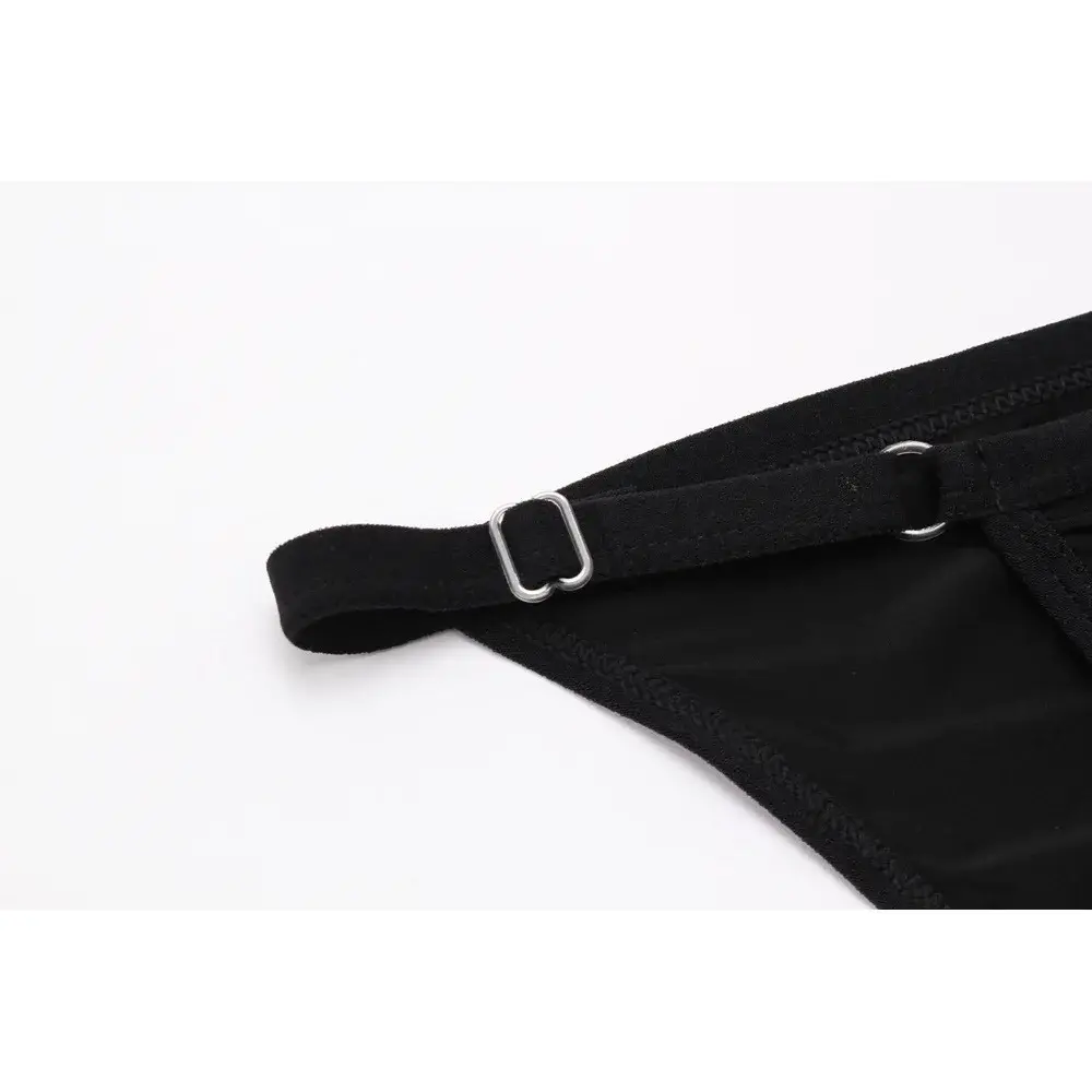 Adjustable Men's Sexy Brief Underwear Ice Silk Thin Transparent Comfort Quick Drying Mankini Gays U Convex Pouch High Fork Tanga
