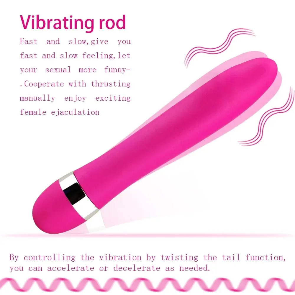 Vagina Dildo Vibrator Multi Speed AV Stick Massager Female Clitoris Masturbation Vaginal Sex Toy For Women Men Adult Sex Product