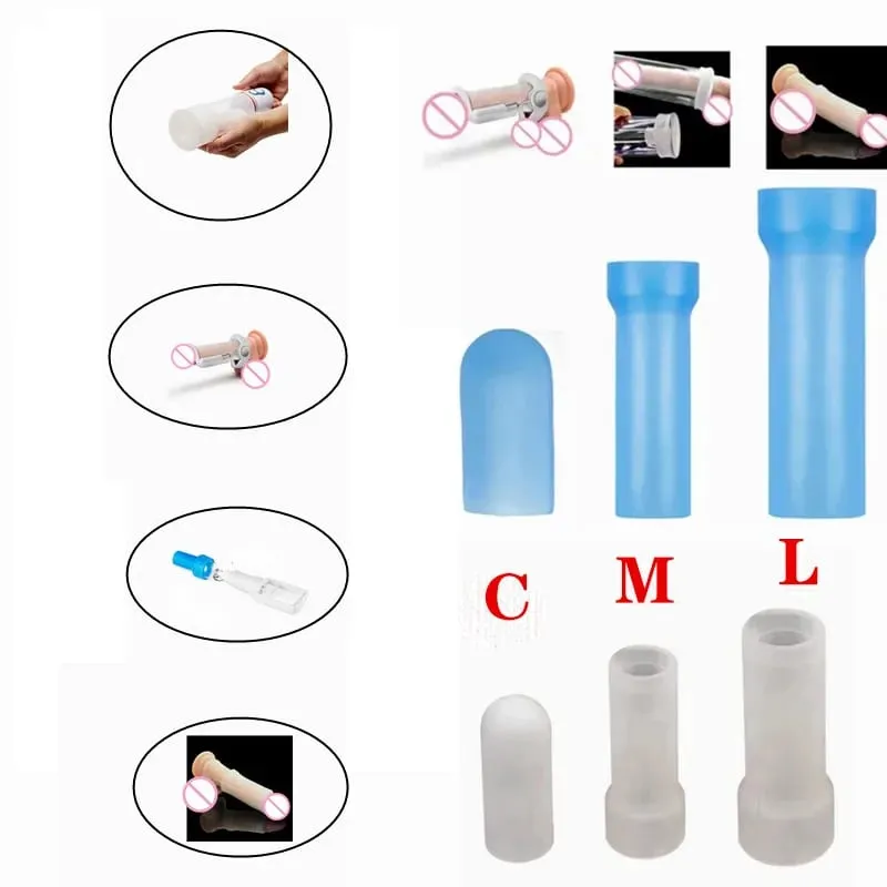 S/M/L Silicone Glande Protezione Cap Giocattoli Del Sesso Manicotto Genitale Dick Allargamento Extender Barella Maniche Per Il Pene Forniture Per Adulti