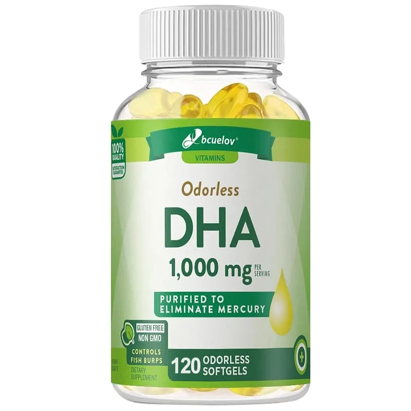 Bcuelov High Potency DHA - Supports Brain Health and Cognitive Function Improves Concentration and Intellectual Thinking — image 9