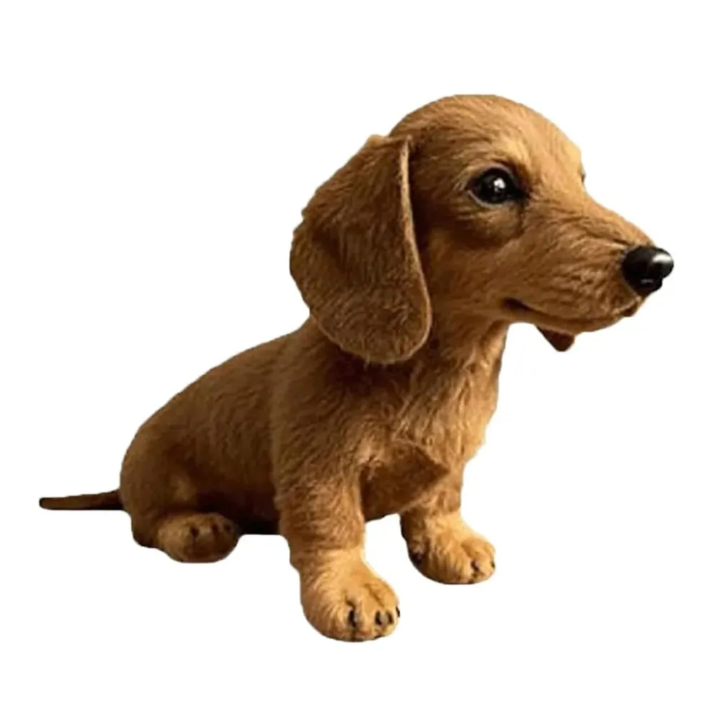New Design Soft Dog Cute Mimics Natural Movement Simulation Realistic Pillow for Emotional Support