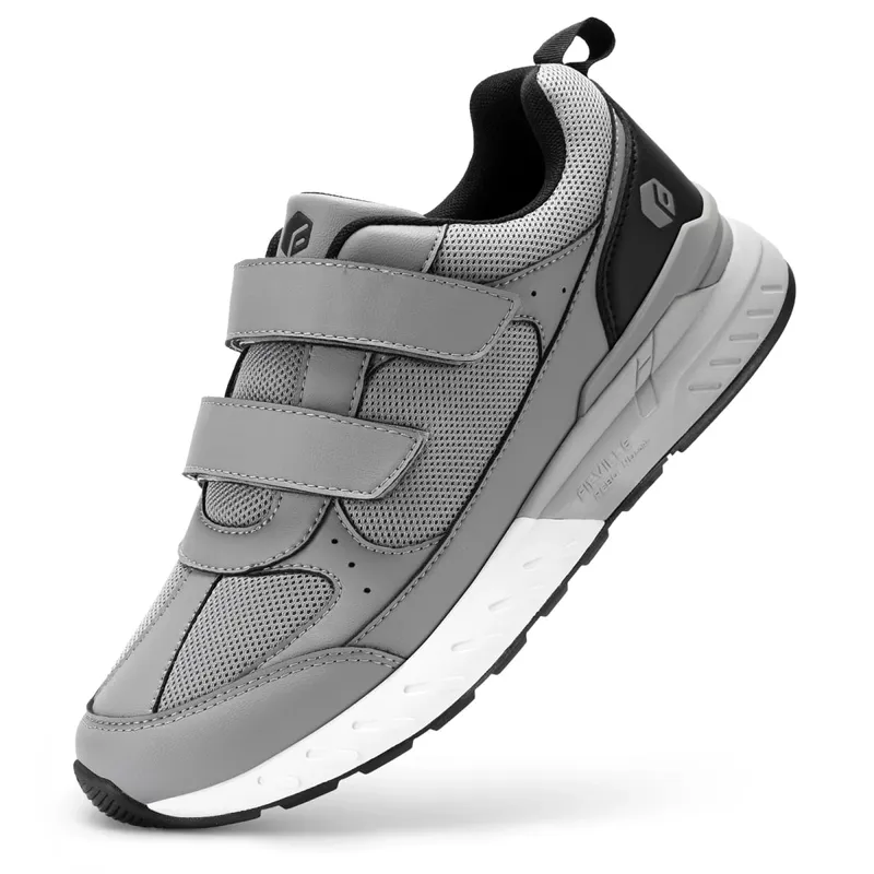 FitVille Diabetic Shoes for Men Extra Wide Width Adjustable Closure Walking Shoes Slip-on Sneakers for Foot Pain Relief Swollen — image 8