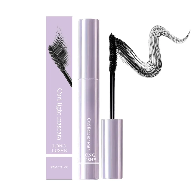 Waterproof 3D Lengthening Mascara Black Eyelash Extension Eye Lashs Brush Long-Wearing Silk Volumizing Mascara Cosmetics Gift