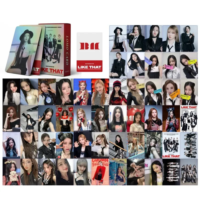 127PCS BM CHOOM Photocards Lomo Cards Set Photocards Photo Lomo Cards Fans Collection Printed Cards — image 10