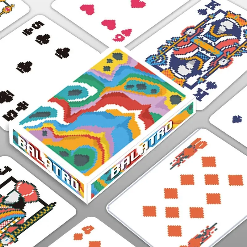 Game Balatro Poker Cards Set Creative Joker Playing Cards Essential Party Game For Halloween Christmas Birthday Gift