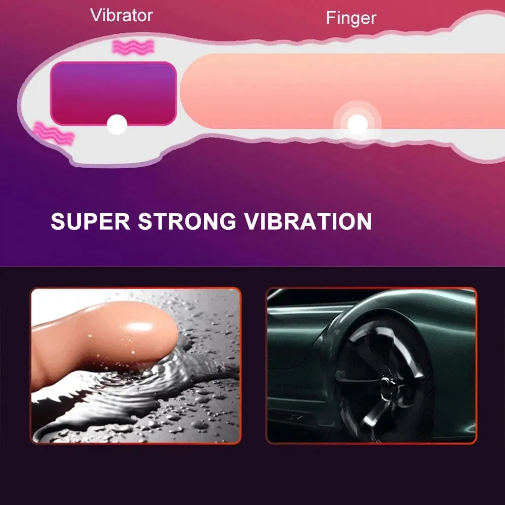 Finger Vibrators Orgasm G Spot Clitoris Vaginal Massage Stimulator Masturbator Erotic Vibrating Finger Sleeve Sex Toy For Women