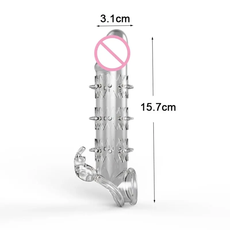 Realistico Estensione Del Pene Del Manicotto Del Rubinetto Riutilizzabile In Silicone Ingrandimento Del Pene Preservativi di Ritardo per Gli Uomini Dildo Enhancer Giocattoli Del Sesso Negozio Erotico