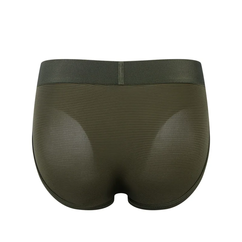 Herr Underkläder Shorts Sexig Lågformad Randig Bikini Athletic Supporters Kalsonger Sovkläder Nylon Snabbtorkande Andas