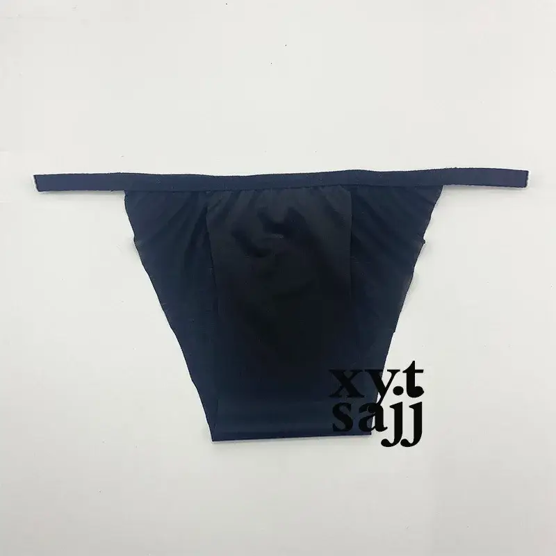 Quần lót tam giác Unisex cạp thấp Một mảnh đúc màu trơn Thiết kế không co giãn Không bó sát Thoải mái Quần lót ngắn gọn gợi cảm