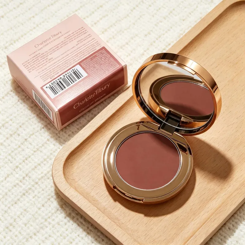 Charlotte Tilbury CT Blush Set Blush Liquid Blush Cushion Pen Two-color Highlights 4-Colors Blush Platte Makeup Cosmetic Beauty