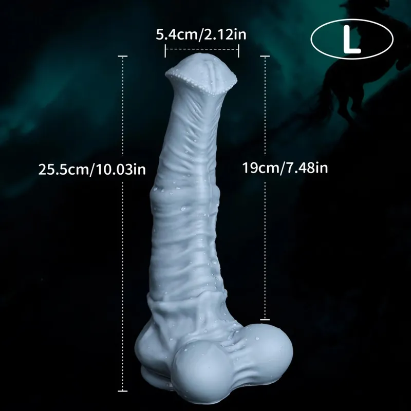 Grande cavalo vibrador pênis realista enorme anal plug sexo g-ponto estimulação massagem estimular masturbador feminino brinquedos sexuais para mulher 18 — image 8