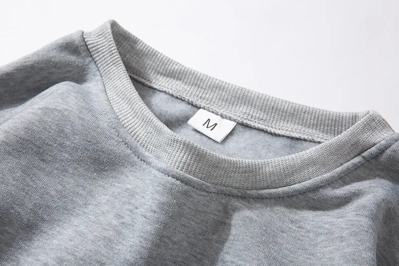 Men's Basic Pullovers Casual Sweatshirts for Men Women Solid Color Spring Autumn Hoodie Sports Long Sleeve Sweatshirt Techwear
