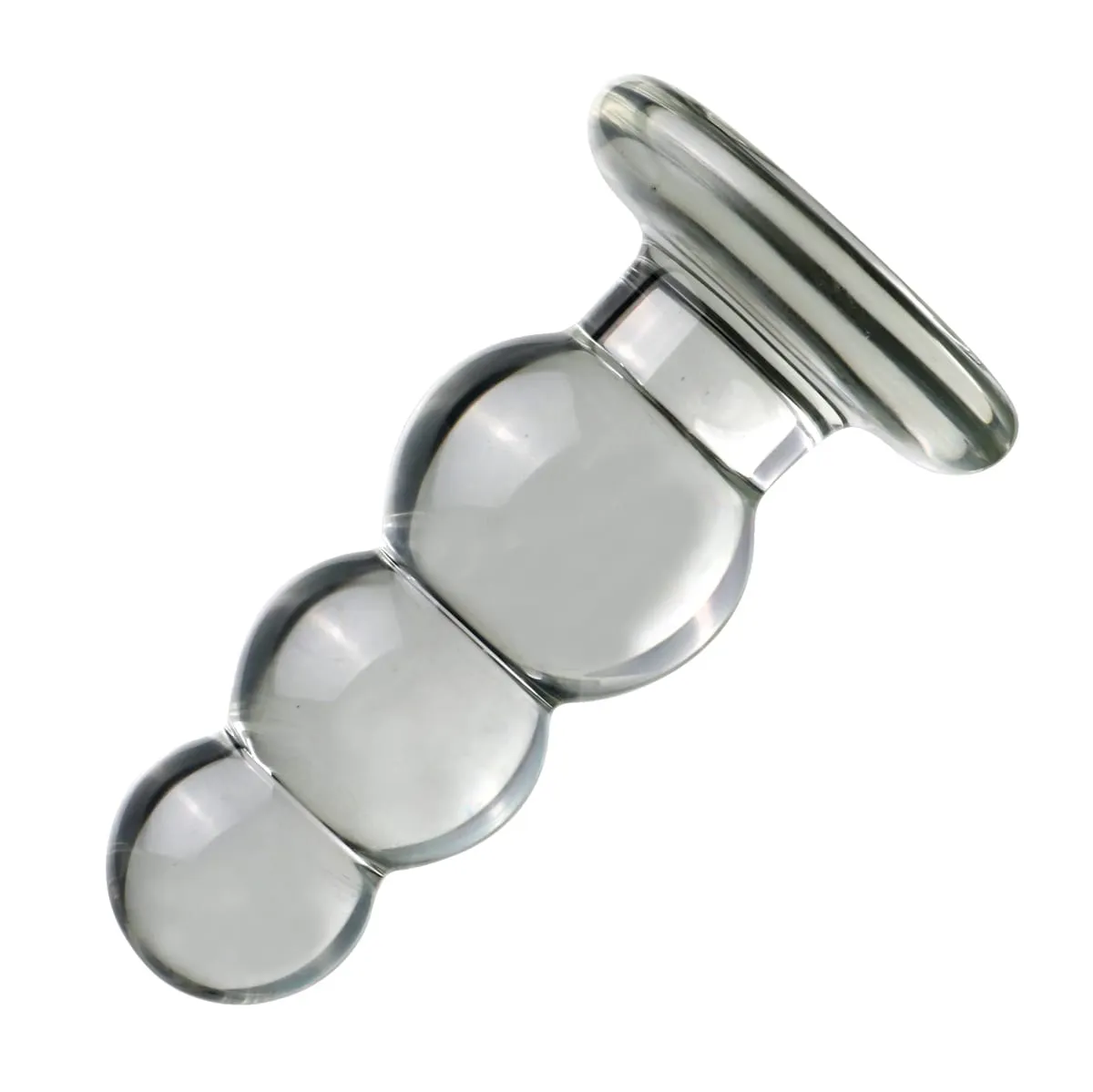 3 Sizes Big Ball Pyrex Glass Anal Dildos Butt Plug Crystal Vagina Beads Fake Penis Female Masturbate Adult Sex Toys Women Men — image 3