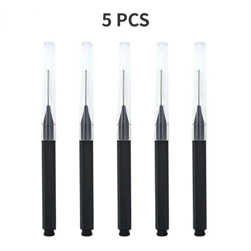 5/10/50PCS Mini Eyebrow Brush Brow Perm Brush Disposable Brow Lifting Brushes Bendable Micro Eyelash Brush Applicators Tools