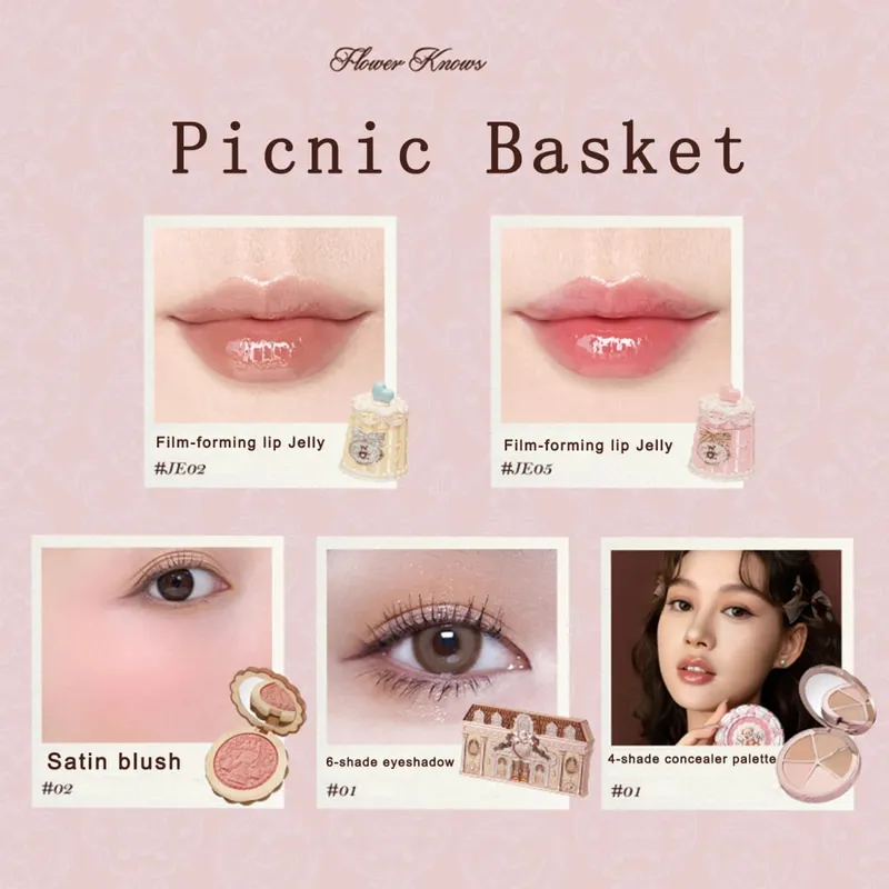 Sweety Bear Cookie Collection Viral Make Kit Lip Gloss Cream Blush Concealer — image 8