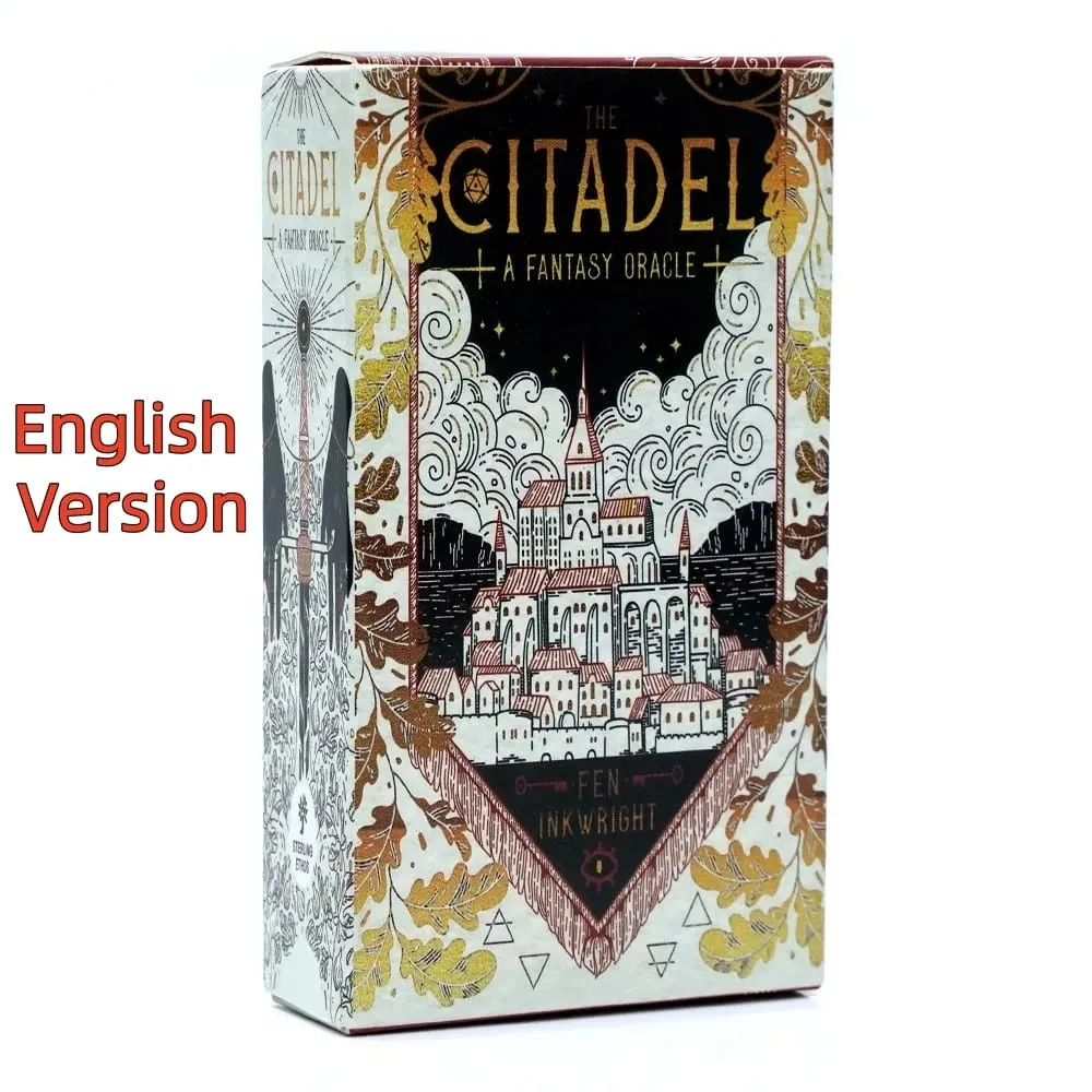 The Citadel 幻想神諭牌法文版塔羅牌娛樂遊戲適合家庭聚會桌遊神諭卡