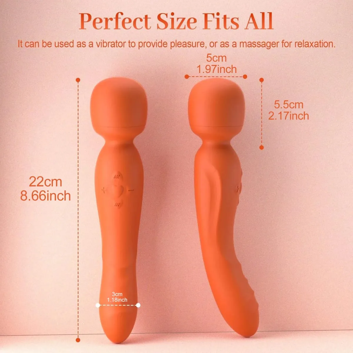Smart APP รีโมทคอนโทรลไร้สาย AV Magic Wand Vibrator ที่มีประสิทธิภาพ G Spot Clit Stimulator Sex Toy ผู้หญิง USB ชาร์จกันน้ำผู้ใหญ่