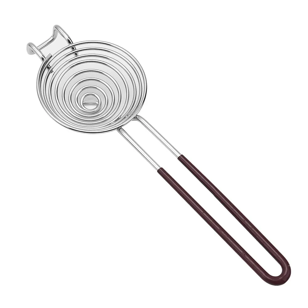 1Pc stainless steel egg white separator creative extended handle protein egg white egg yolk separator hot pot fishing