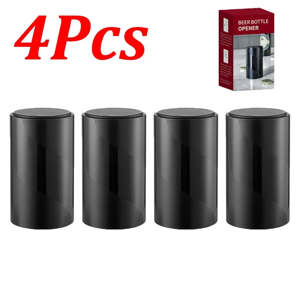 1-4Pcs Automatic Beer Bottle Opener Downward Push Bottle Opener Wine Beer Soda Cap Opener Kitchen Accessories — image 10