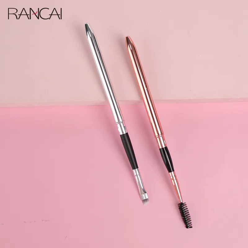 1 PCS Eyebrow Brush Professional Small Angled Brushes High Quality Eye Brow Liner Contour Eyelash Cosmetic Beauty Makeup — image 5