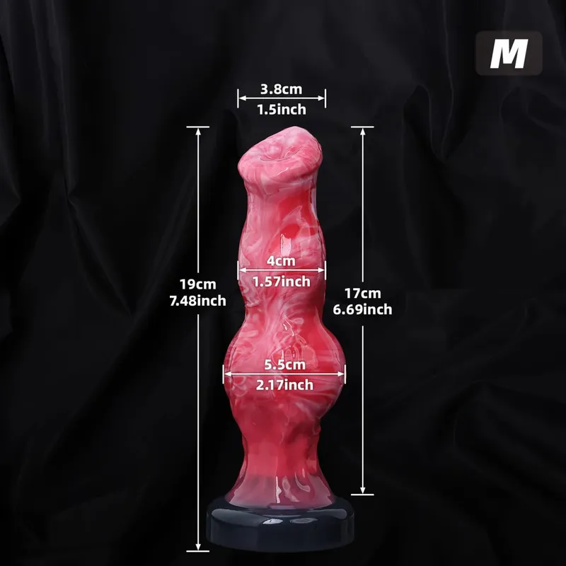 Soft Big Monster Dildo Dog Anal Plug Butt Plug Adult Sex Toy Animal Penis for Female Anal Stimulation Sexy Erotic Toy