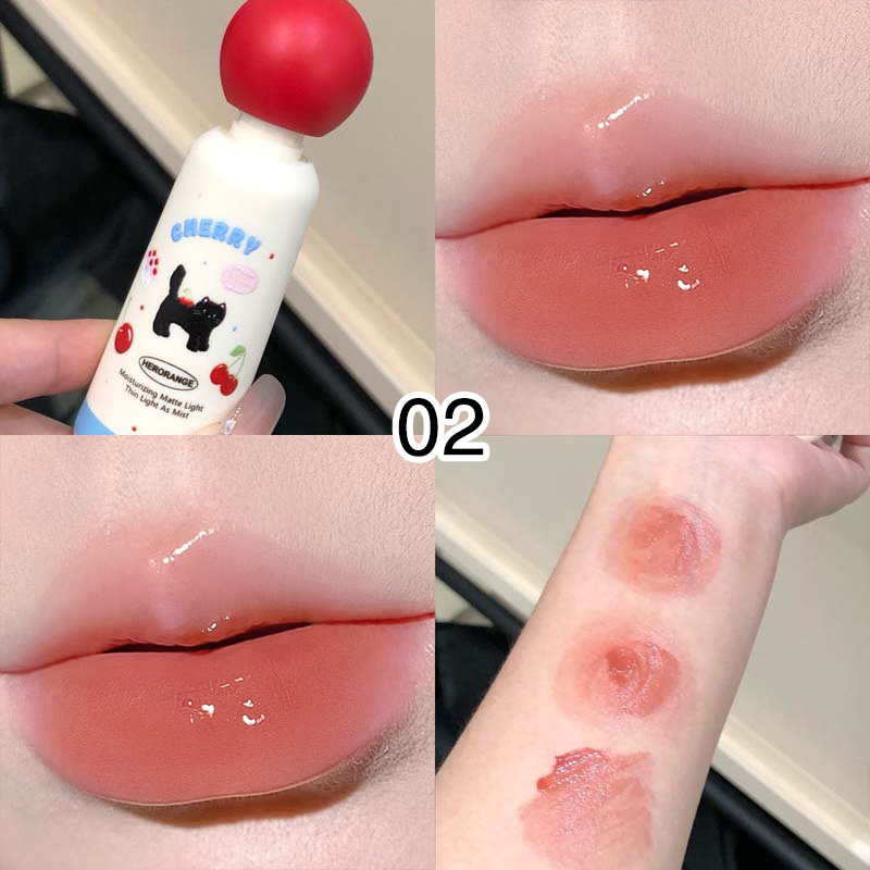 Meow Whisper Mirror Lip Gloss - Moisturizing Long-Lasting Water-Glossy Perfect para sa Spring/Summer