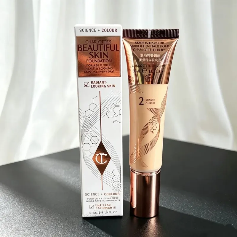 Charlotte Tilbury Concealer Cushion Silky Setting Powder Concealer Portable Long-lasting Foundation Makeup With Box Gifts