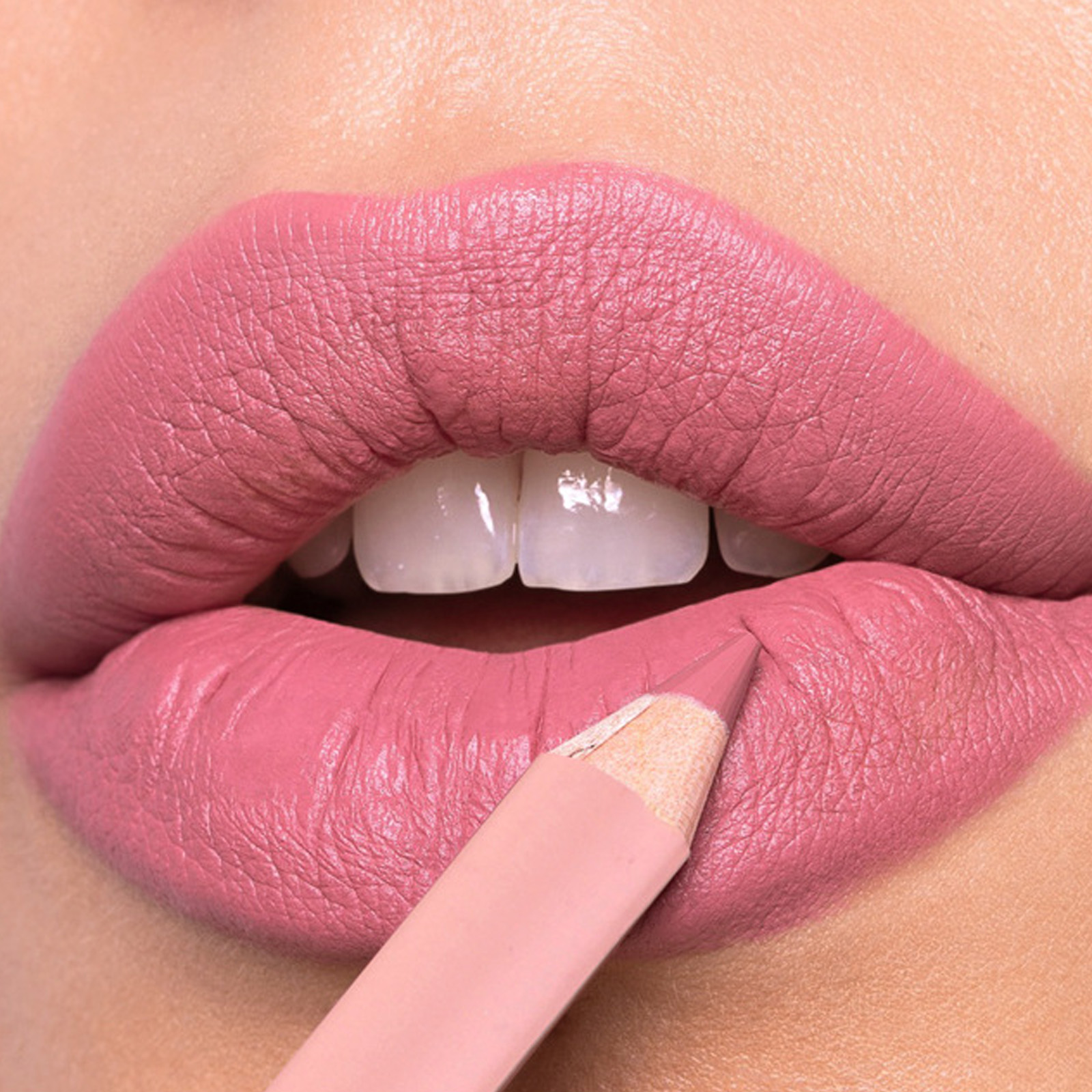 Pensil Lipliner Matte 12 Warna Lipstik Noda Menepuk Tahan Air Lip Liner Merah Muda Nude Alami Garis Besar Riasan Kontur Bibir
