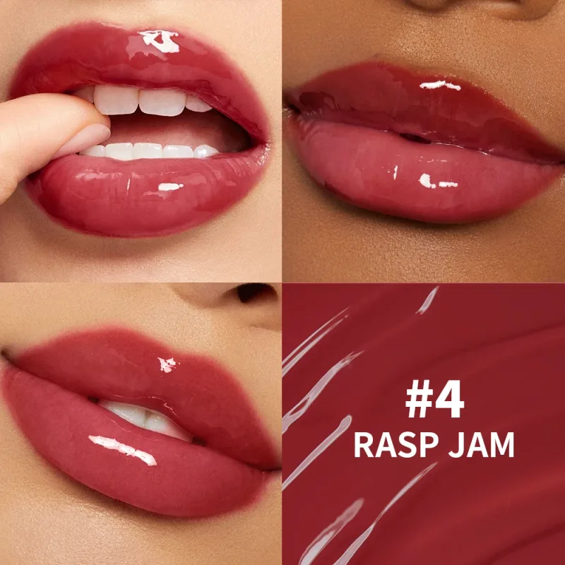Tinted Lip Serum Glaze Moisturizing High Shine Durable Color Hydrating Lip Care Dewy Peachy Non-Sticky Lip Treatment Soft Makeup — image 6