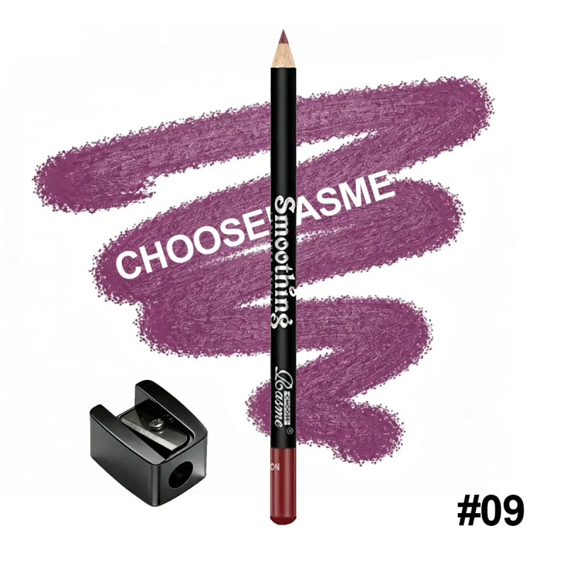 Smoothing Lip Liner Pencil Waterproof Matte Lip Contour Lipstick Long Lasting Makeup Comes With Free Pencil Sharpener