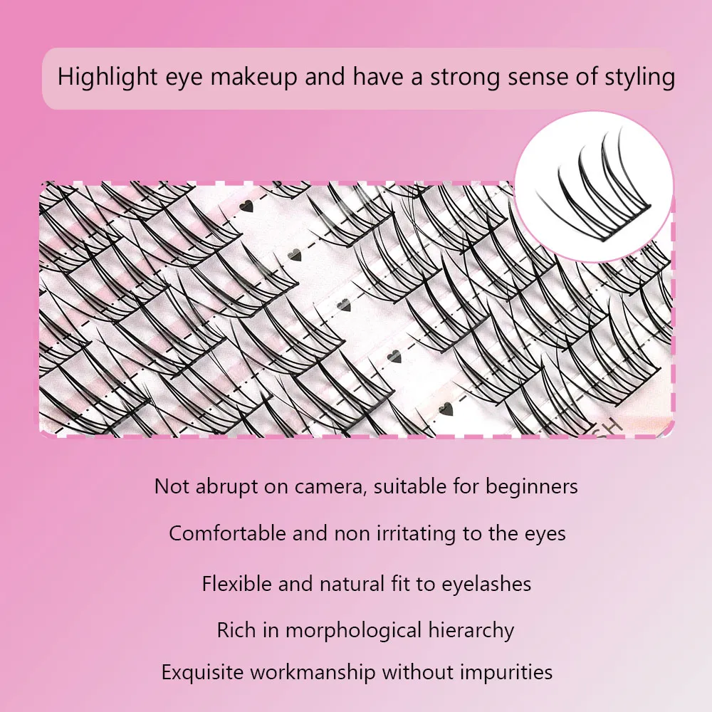 10 rows/12 rows eye black natural mascara extension cluster natural volume personal eye black mixing tray eye black DIY mascara