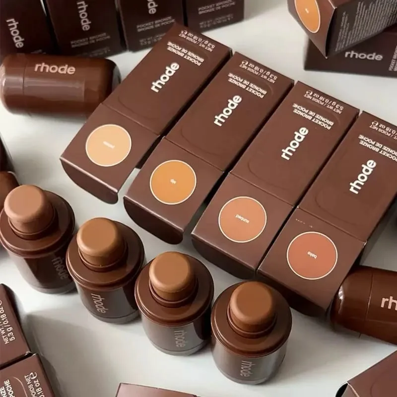 Hot Brand New Pocket Bronzer Stick Cream Lasting Waterproof Face Contour Cosmetic Colada Honey Mango Lip Gloss Moisturize Makeup