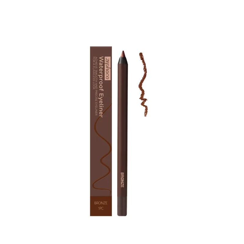 Waterproof Eyeliner Brown Smooth Matte Eye Liner Long Lasting Non Smudging High Pigmented Eyebrow Pencil Punk Eye Makeup — image 13