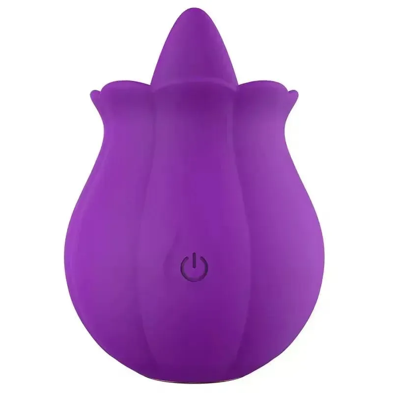 Kraftfull tungslickande vibrator för kvinnor G Spot Clitoris Bröstvårtstimulator Massager Masturbator Sexleksaker för vuxna för par 18+