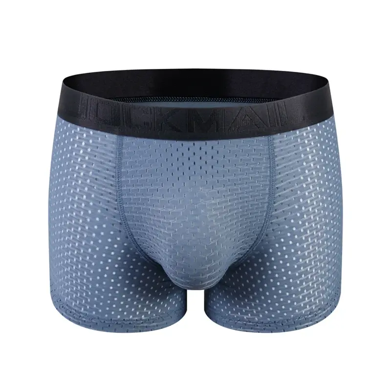 Men Trunks Built-in Fake Butt Hip Lifter Enhancer Shorts Boxer Briefs Padded Underwear Shapewear Underpants Nylon Breathable