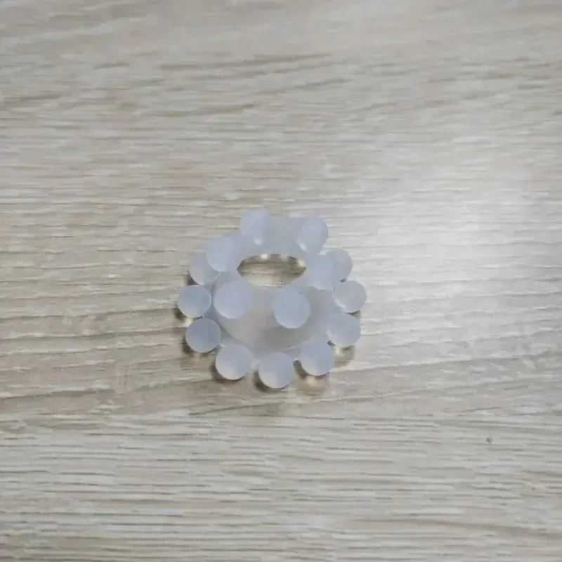 3 stücke Stretchy Bleiben Hart Perlen Cock Ring Verzögerung Ejakulation Trainer Hodensack Bindung Ball Stretcher Silikon Cockring Männer Sex Spielzeug
