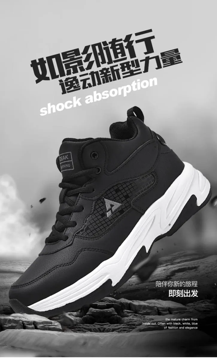 Men's high quality plus size casual sneakers Four seasons soft sole outdoor breathable running shoes students light sports shoes