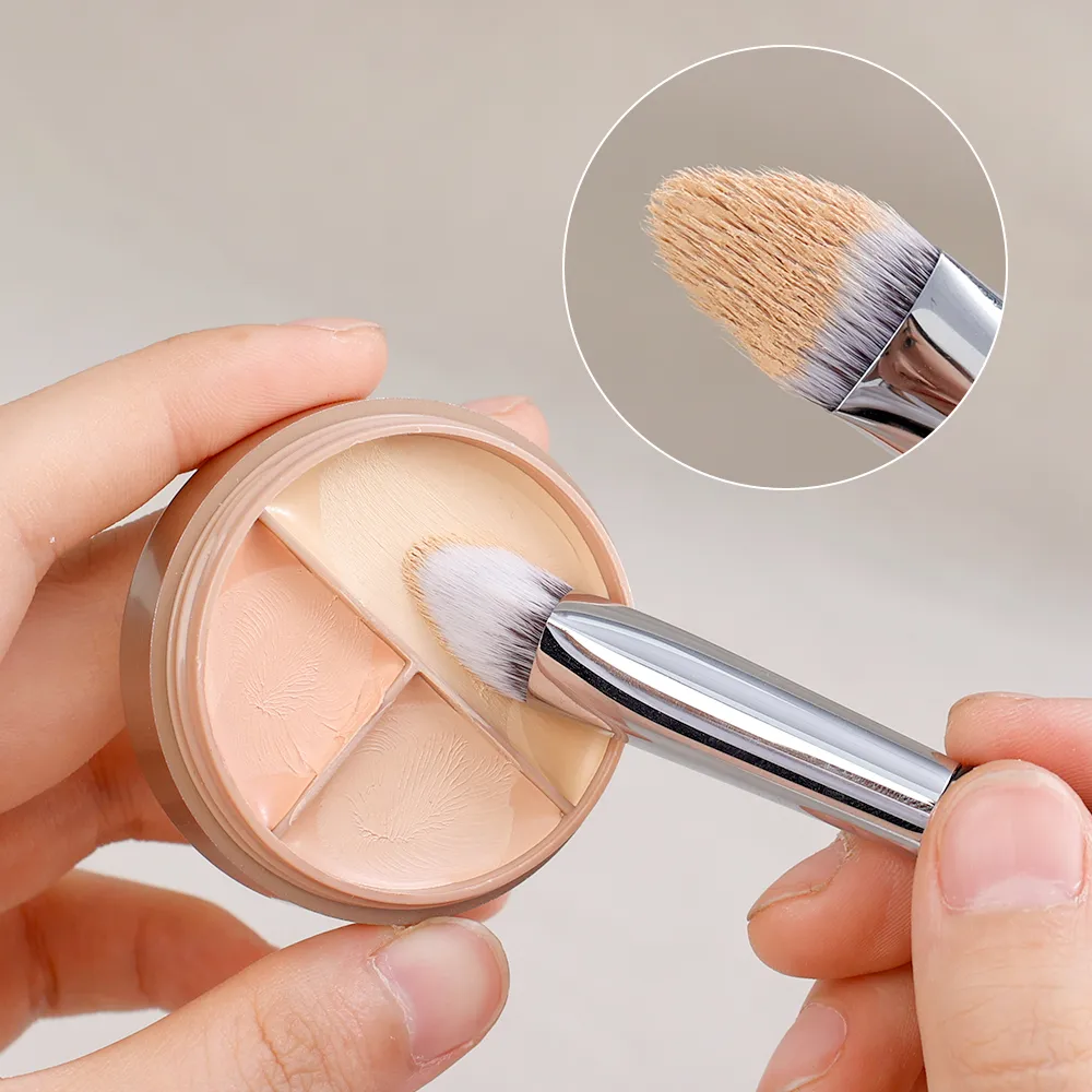 1Pcs Triangle Cone Concealer Brush Lacrimal Sulcus Cover Dark Circles Concealer Makeup Brushes Professional Makeup Beauty Tools — image 5