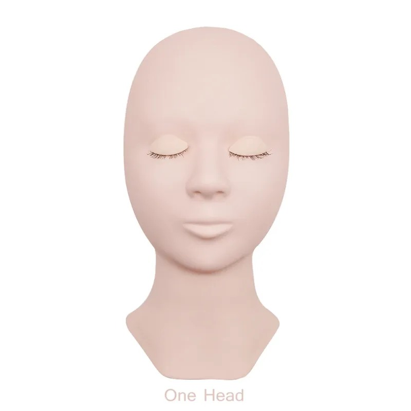 Wholsale Price Practice Lashing Eyelashes Mannequin Head Beginner Training Set Cosmetics Eye Lash Extension Supplies Mannequin