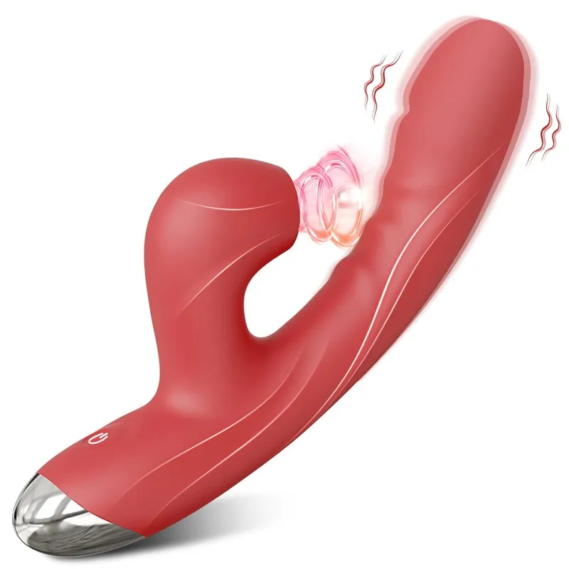 Pengisap Kelentit Faraj Penggetar untuk Wanita G-Spot Kelentit Puting Perangsang Melancap Wanita Barangan Dewasa Mainan Seks untuk Wanita 18+