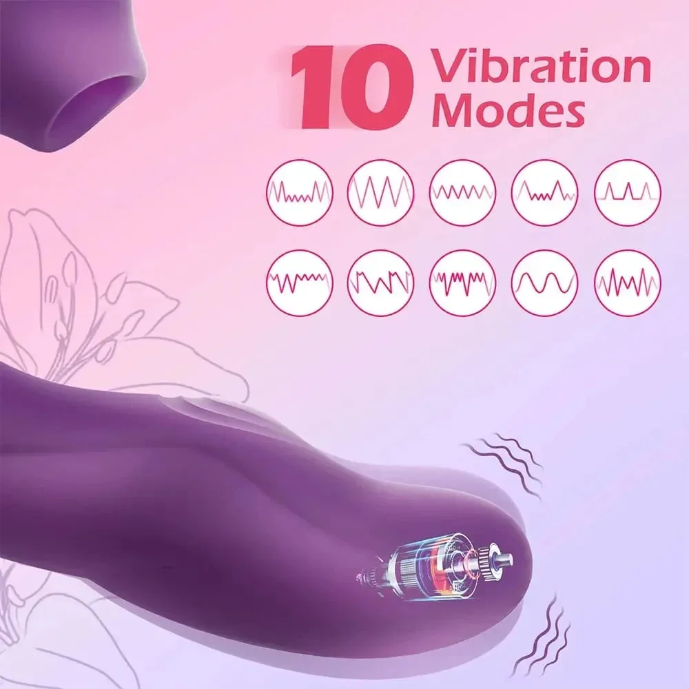 3 i 1 klitoris sugande vibrator för kvinnor 15 lägen tungslickande dildo och klitoris Vakuumstimulator Sexleksaker för vuxna