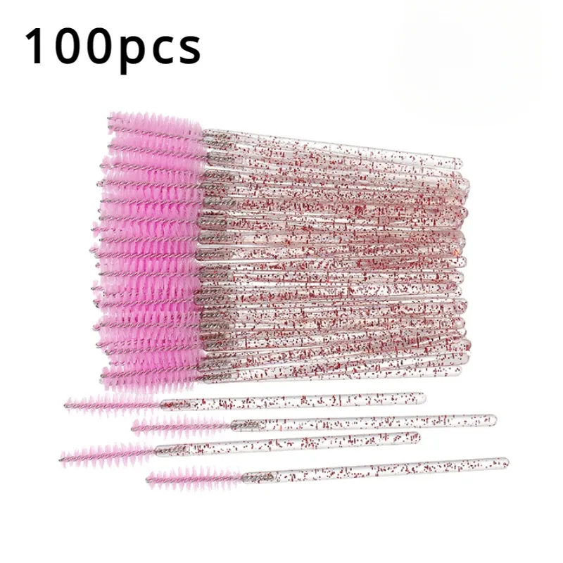50/100/150pcs Eyelash Brushes Concealer Lash Brush Spoolies Mascara Wands Applicator for Eyelash Extension Makeup Set LAUKISS