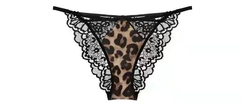 New Arrival Delicate Soft Underwire Leopard Print Thin Cup Underwear Set Push Up Anti Sagging Side Fat Control Comfort Bralette — image 8