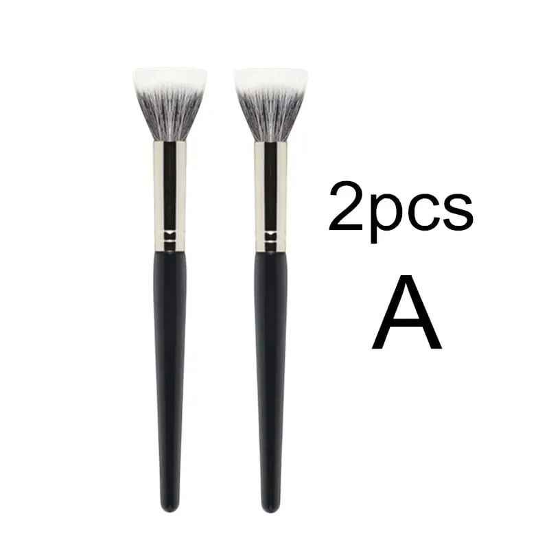 Stippling Highlight Makeup Brushes Blush Goat Hair Multifunctional Beauty Foundation Make Up Brush Tools